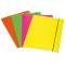 Cartellina 3 lembi Shocking File - con elastico - 25,5 x 35,5 cm - colori fluo assortiti - conf. 4 pezzi - Fellowes - 1028001 - 43859658916 - DMwebShop