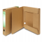 Scatola progetto con elastico - cartone FSC - dorso 10 cm - 25 x 35 cm - avana - Starline