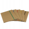 Cartellina con elastico - cartoncino FSC - 3 lembi - elastico colorato piatto da 5 mm - 25 x 35 cm - avana - Starline - 1405 - 8055731914111 - DMwebShop