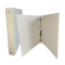 Raccoglitore 4R 30mm 22x30cm Rivestito in PPL Bianco KingColor