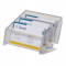 Portabiglietti multitasca Mr Acrylic - da scrivania - 12 x 9 x 7 cm - trasparente - Tecnostyl - BCH02 - 8010026004625 - DMwebShop