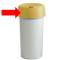 Coperchio per contenitore Modo Round - con fermasacco - 38 x 15 cm - anello giallo - Rotho - F800003 - 4052021001289 - DMwebShop