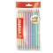 Matita in grafite Swano pastel - gradazione HB - con gommino - fusto in 6 colori pastel - conf. 12 pezzi - Stabilo - F52269 - 4006381522694 - DMwebShop