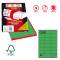 Etichetta adesiva C500 - in carta - permanente - 70 x 36 mm - 24 etichette per foglio - verde - scatola 100 fogli A4 - Markin - X210C500VE - 8007047021656 - DMwebShop