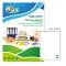 Etichetta adesiva PG4 - carta - permanente - 210 x 297 mm - 1 etichetta per foglio - bianco lucido - conf. 100 fogli A4 - Tico - PG4-210297 - 8007827242110 - DMwebShop