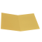 Cartelline semplici senza stampa cartoncino Manilla - 145 gr - 25 x 34 cm - giallo - conf. 100 pezzi Cart. Garda