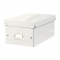 Scatola Archivio DVD ClickStore Bianco Metal