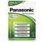 Pila Ministilo Infinium ricaricabili AAA - 1,2V - blister 4 pezzi - Panasonic - C307013 - 5410853045274 - DMwebShop