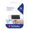 Memoria Usb - Store'N'Go - Nero - 32 Gb - Verbatim - 49064 - 23942490647 - DMwebShop