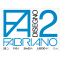 Blocco F2 - 24 x 33 cm - 20 fogli - 110 gr - liscio - 4 angoli - Fabriano 06200516