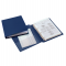 Raccoglitore Sanremo 2000 - 4 anelli a D - Ø 25 mm - dorso 4 cm - 22 x 30 cm - blu - Sei Rota 34258407