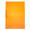 Cartellina con molla Clipper - 22 x 30 cm - trasparente arancio - conf. 20 pezzi - Fellowes - F007-TAR - 8015687016840 - DMwebShop