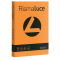 Carta Rismaluce - A4 - 200 gr - arancio 56 - conf. 125 fogli - Favini A67E104