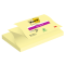 Blocco Super Sticky Z Notes - giallo Canary - 76 x 127 mm - 90 fogli - Post-it 7100290171