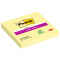 Blocco foglietti Super Sticky - giallo Canary - 76 x 76 mm - 90 fogli - Post-it 7100290155