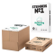 Carta totalmente riciclata senza legno - A3 - 80 gr - bianco - risma da 500 fogli - conf. 5 pezzi - Steinbeis - 6832 - 4260074845020 - DMwebShop