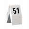 Numeri per tavoli - set da 51 a 60 - Securit - TN-51-60-WT - 8718226498168 - DMwebShop