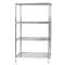 Kit scaffale Archimede - 4 ripiani - acciaio cromato - 60 x 90 x 160 cm - Serena Group - 4X609016 - 8032937535661 - DMwebShop