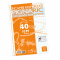 Ricambi forati rinforzati - A4 - quadretto 10 mm - 40 fogli - 80 gr - Pigna - 021945910 - 8005235059429 - DMwebShop