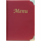 PortaMenu' Basic - A5 - 23,7 x 17 cm - PVC - bordeaux - 4+2 buste fisse incluse - Securit - MC-BRA5-WR - 8718226497420 - DMwebShop