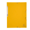 Cartellina con elastico - cartoncino lustre' - 3 lembi - 400 gr - 24 x 32 cm - giallo - conf. 25 pezzi - Exacompta - 55509E - 3130630555094 - DMwebShop