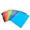 Cartellina con elastico - cartoncino lustre' - 3 lembi - 400 gr - 24 x 32 cm - mix 10 colori - Exacompta - 55500E - 3130630555001 - DMwebShop