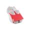 Dispenser gatto bianco + ricarica Post it Super Sticky Z Notes - rosso rubino - 76 x 76 mm - 90 fogli - Post-it - 7000090057 - 4891203052615 - DMwebShop