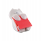 Dispenser gatto bianco + ricarica Post it Super Sticky Z Notes - rosso rubino - 76 x 76 mm - 90 fogli - Post-it - 76045 - 7000090057 - 4891203052615 - DMwebShop