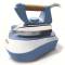 Ferro da stiro Pratica - a caldaia - 23 x 15 x 32 cm - 2000 W - 220/240 V - bianco-azzurro - Melchioni - 118530014 - 8006012291544 - DMwebShop