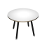 Tavolo riunione tondo Skinny Metal - Ø 100 cm - bianco - Artexport - 6410-DJA-3C-AM - DMwebShop