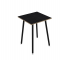 Tavolo alto Skinny Metal - 80 x 80 x H 105 cm - nero-nero venato - Artexport - 6401-DJC-8C-AQ - DMwebShop