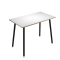 Tavolo alto Skinny Metal - 180 x 80 x H 105 cm - nero-bianco - Artexport - 6405-DJC-3C-AQ - DMwebShop