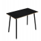 Tavolo alto Skinny Metal - 180 x 80 x H 105 cm - nero-nero venato - Artexport - 6405-DJC-8C-AQ - DMwebShop