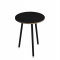 Tavolo alto tondo - Ø 80 x H105 cm - nero-nero venato - Artexport - 6408-DJD-8C-AQ - DMwebShop