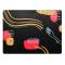 Tovaglietta americana linea Spaghetti - 41 x 31 cm - nero - Stilcasa - F360005 - 91131A - DMwebShop