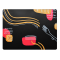 Tovaglietta americana linea Spaghetti - 41 x 31 cm - nero - Stilcasa - F360005 - 91131A - DMwebShop