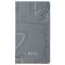 Portamenu' linea Linee - 18 x 31,6 cm - Grigio tortora - Stilcasa - F360081 - 8033630026050 - DMwebShop