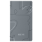 Portamenu' linea Linee - 18 x 31,6 cm - Grigio tortora - Stilcasa - F360081 - 8033630026050 - DMwebShop