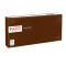 Tovagliolo - carta - 25 x 25 cm - 2 veli - cioccolato - conf. 100 pezzi - Fato - 82546003 - 8000664523381 - DMwebShop
