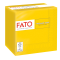 Tovagliolo - carta - 24 x 24 cm - 2 veli - giallo - conf. 100 pezzi - Fato - 82221003 - 8000664523046 - DMwebShop