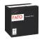 Tovagliolo - carta - 24 x 24 cm - 2 veli - nero - conf. 100 pezzi - Fato - 82219003 - 8000664523008 - DMwebShop