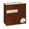 Quick pocket linea AirLaid - 40 x 40 cm - cacao - conf. 50 pezzi - Fato - 88480301 - 8000664507480 - DMwebShop