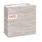 Tovaglioli linea AirLaid - 40 x 40 cm - perla-tortora - conf. 50 pezzi - Fato - 88446600 - 8000664844660 - DMwebShop