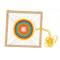 Telaio Mandala - legno - 23 x 23 x 3 cm - Cwr - 12628 - 8004957126280 - DMwebShop