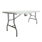 Tavolo pieghevole - in HDPE - 74 x 76 x 183 cm - bianco - Garden Friend - T1714183 - 8023755050344 - DMwebShop