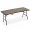 Tavolo pieghevole - in HDPE - 74 x 76 x 183 cm - noce - Garden Friend - T1714193 - 8023755051983 - DMwebShop