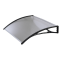 Pensilina modulare trasparente - 100 x 60 cm - in policarbonato alveolare - Garden Friend - P1327021 - 8023755041076 - DMwebShop