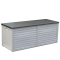 Baule in plastica - 390 lt - Garden Friend - B1852390 - 8023755054595 - DMwebShop