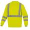 Felpa sportiva Astral - alta visibilita' - taglia L - giallo fluo - Deltaplus - ASTRAJAGT - 3295249250300 - DMwebShop