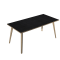 Scrivania Woody - 180 x 80 x H 74,4 cm - rovere-nero venato - Artexport - 6405-DKA-8C - DMwebShop